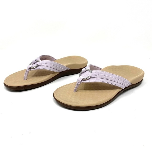 Vionic Tide Aloe flip flop sandals Lavender - Picture 2 of 8